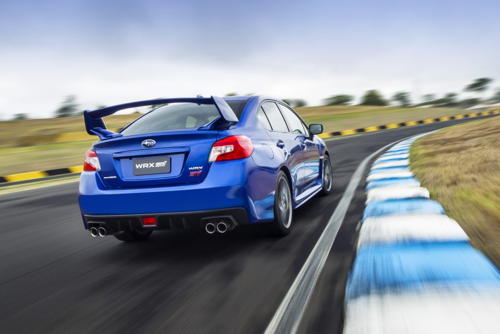 ATHLETIC: Subaru WRX STi is Courtney's current steer and says it matches his personality well. ATHLETIC: Subaru WRX STi is Courtney's current steer and says it matches his personality well.